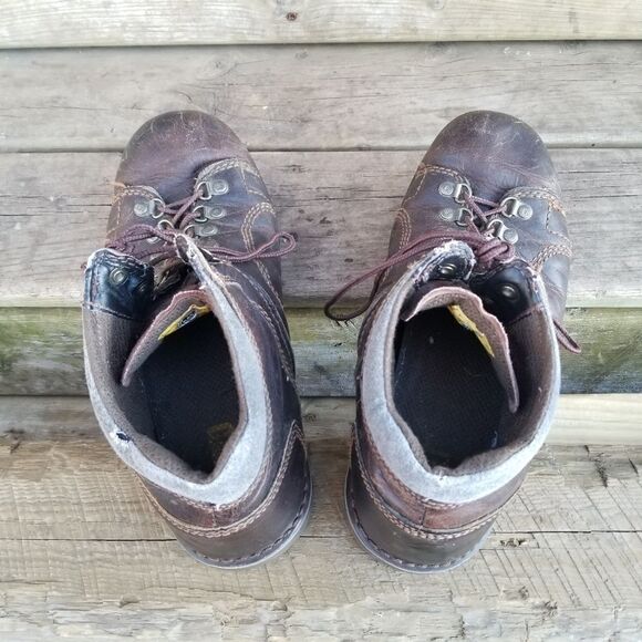 CAT P73592 - Blackbriar Mid Soft Toe Work Boots Brown Leather Size Men's 11 - Picture 10 of 11